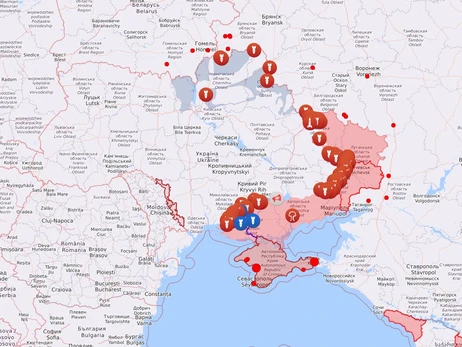 Карта бойових дій в Україні: 02.08.2022