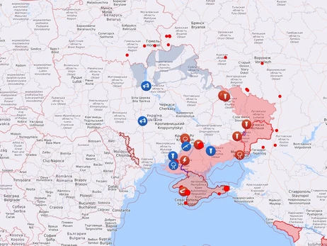 Карта боевых действий в Украине: 06.09.2022
