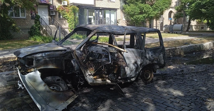 “Комендант Бердянска” в тяжелом состоянии после взрыва его автомобиля