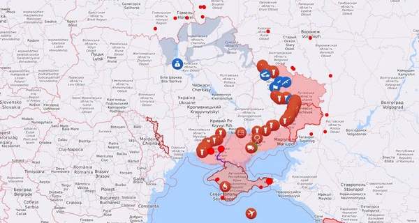 Карта бойових дій в Україні: 09.09.2022