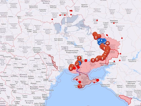 Карта бойових дій в Україні: 11.09.2022