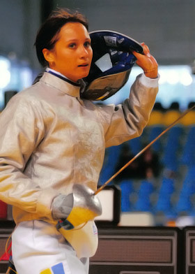 Фехтовальщица Елена Хомровая свою победу на Олимпиаде предсказала еще в детстве 