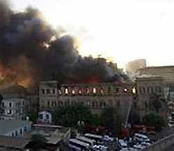 В Египте сгорело здание парламента [ФОТО] 