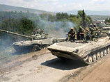 Российские танки возвращаются в Грузию 