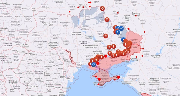 Карта бойових дій в Україні: 13.09.2022