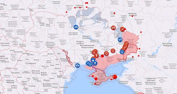 Карта бойових дій в Україні: 15.09.2022