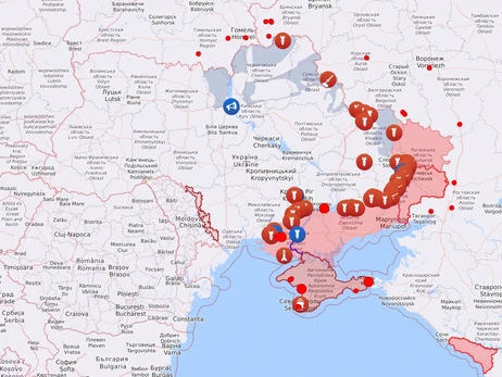 Карта боевых действий в Украине: 16.09.2022