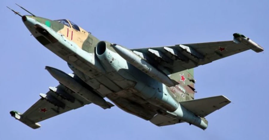 На Херсонщині ЗСУ знищили російський штурмовик Су-25
