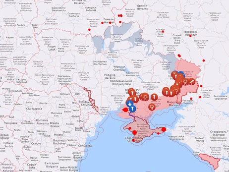 Карта боевых действий в Украине: 20.09.2022