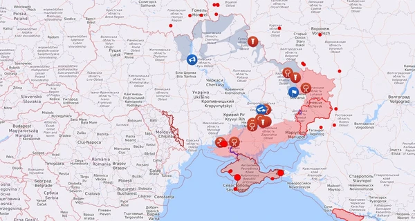 Карта бойових дій в Україні: 21.09.2022