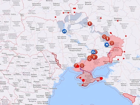 Карта боевых действий в Украине: 21.09.2022