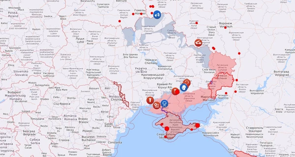 Карта бойових дій в Україні: 22.09.2022