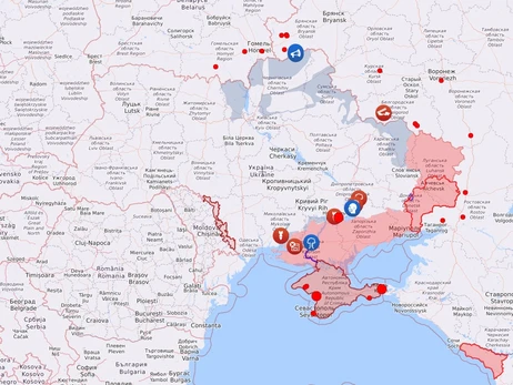 Карта бойових дій в Україні: 22.09.2022