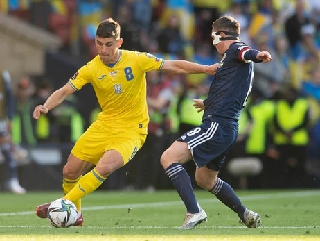 Збірна України програла Шотландії, втративши лідерство в групі Ліги націй