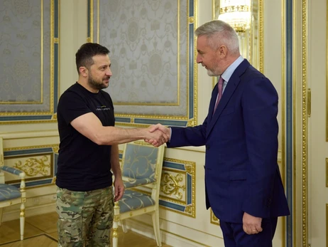 Министр обороны Италии побывал в Ирпене и встретился с Зеленским