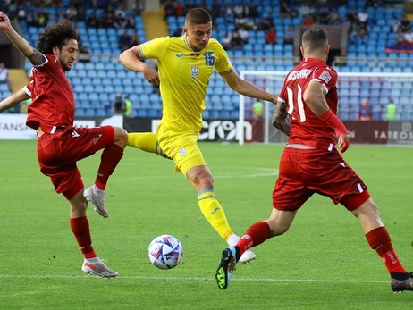 Україна розгромила Вірменію у матчі Ліги націй