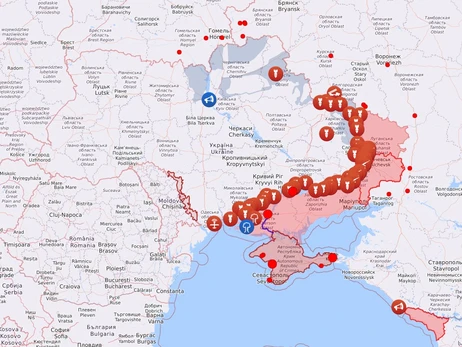 Карта боевых действий в Украине: 27.09.2022