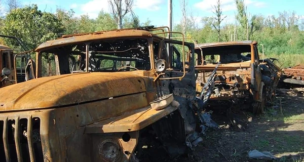 На Херсонщині ЗСУ ліквідували чотири склади з боєприпасами та російську баржу 