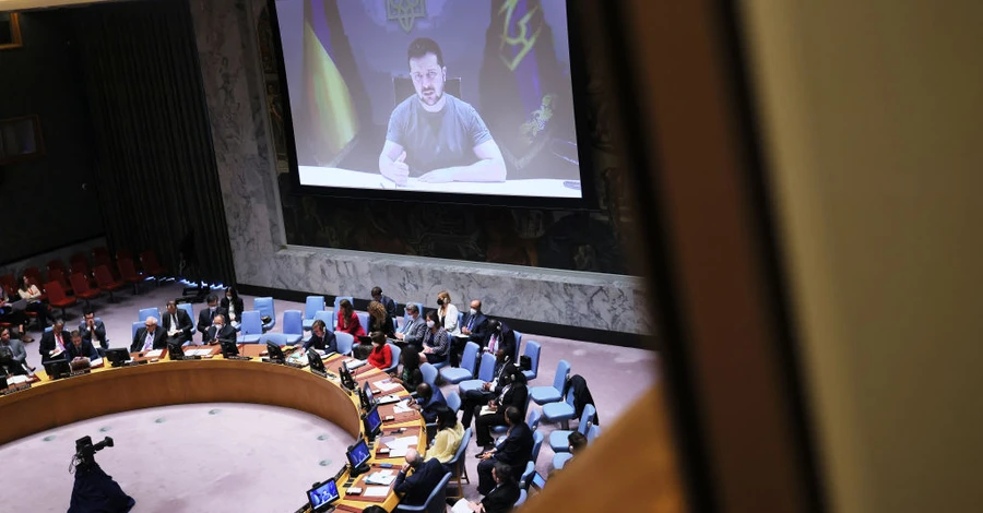 Зеленський виступив на Раді безпеки ООН - закликав виключити звідти Росію через псевдореферендуми