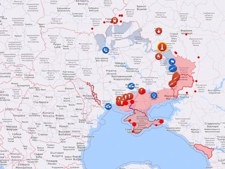 Карта боевых действий в Украине: 28.09.2022