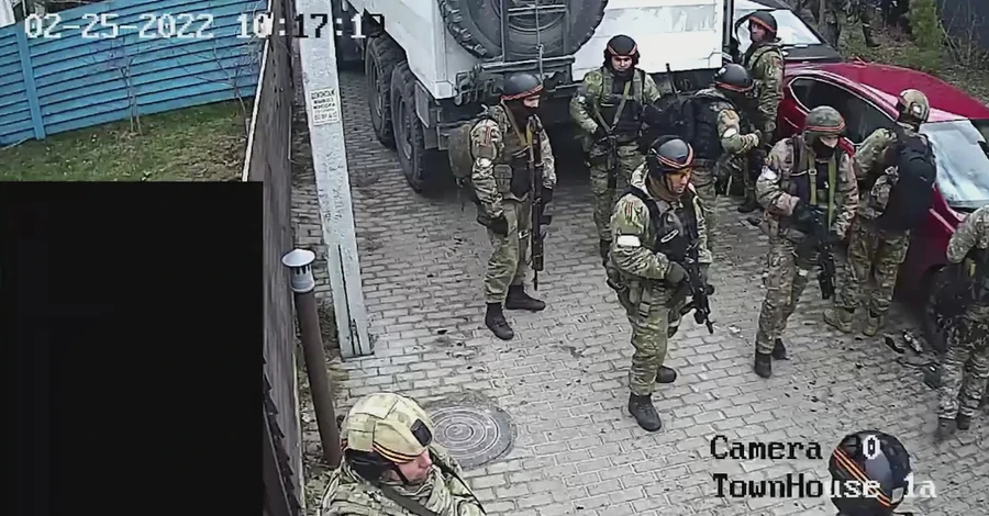 Поліція та СБУ показали фото росіян, які розстрілювали мирних мешканців у Гостомелі