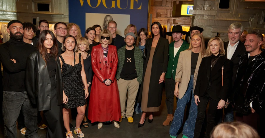 Украинские дизайнеры познакомились c Анной Винтур на неделе моды в Париже