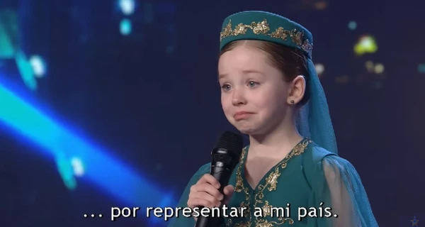 8-летняя украинская танцовщица растрогала судей шоу 