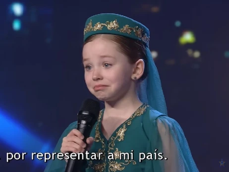 8-летняя украинская танцовщица растрогала судей шоу 