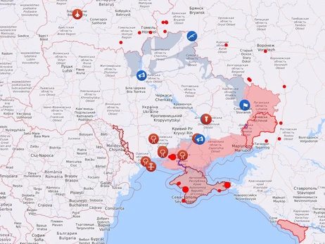 Карта бойових дій в Україні: 30.09.2022