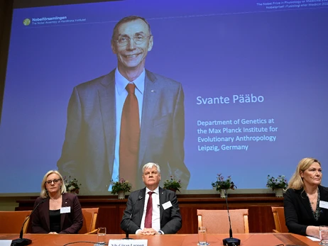 Лауреатом Нобелівської премії з фізіології та медицини став швед Сванте Паабо - він досліджував вид вимерлих людей