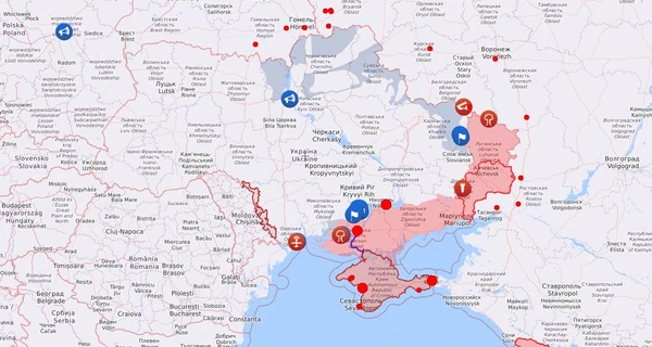 Карта бойових дій в Україні: 05.10.2022