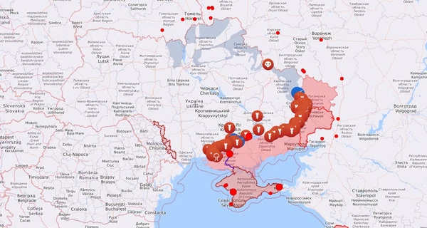 Карта бойових дій в Україні: 04.10.2022
