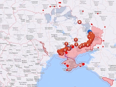 Карта бойових дій в Україні: 04.10.2022