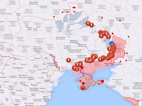 Карта бойових дій в Україні: 06.10.2022