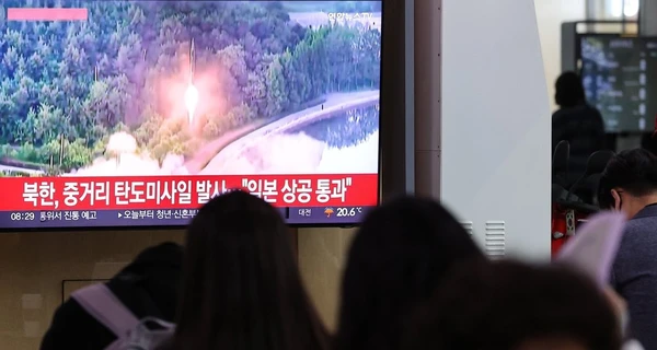 КНДР запустила у бік Японського моря дві балістичні ракети    