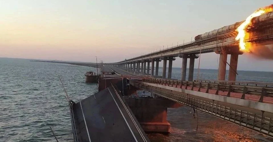 СМИ: За подрывом Крымского моста может стоять СБУ
