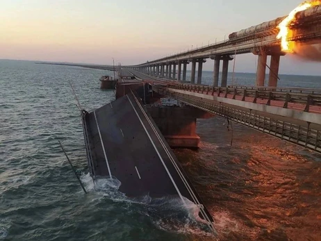 СМИ: За подрывом Крымского моста может стоять СБУ