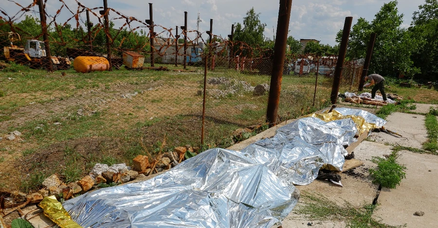 Украина вернула тела погибших в Еленовке пленных