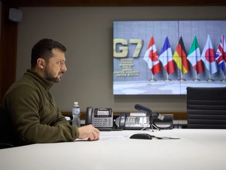Зеленський запропонував G7 розмістити спостерігачів на кордоні України й Білорусі