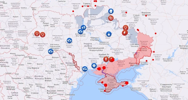 Карта бойових дій в Україні: 14.10.2022