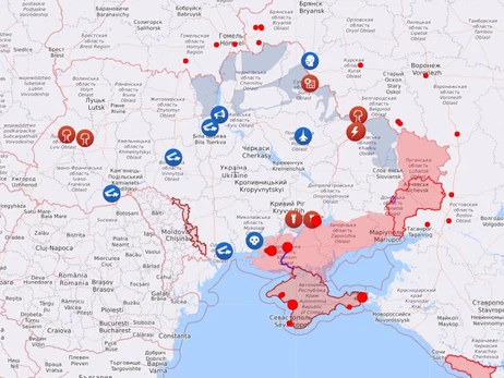 Карта бойових дій в Україні: 14.10.2022