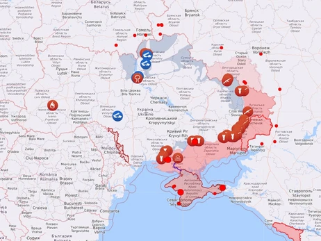 Карта боевых действий в Украине: 20.10.2022