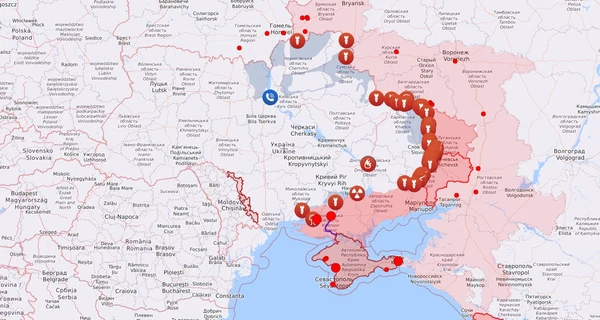 Карта бойових дій в Україні: 26.10.2022