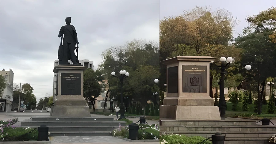 Из Херсона вывезли памятник Потемкину вслед за Суворовым и Ушаковым