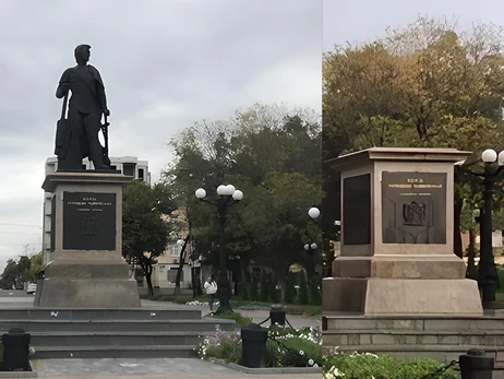 З Херсона вивезли пам'ятник Потьомкіну слідом за Суворовим та Ушаковим