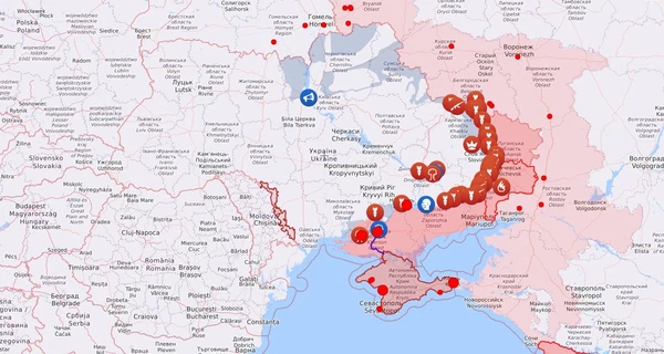 Карта бойових дій в Україні: 27.10.2022