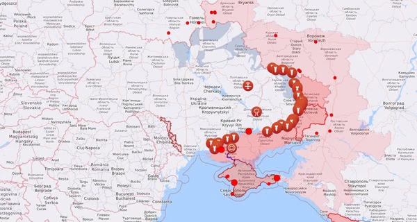 Мапа бойових дій в Україні: 02.11.2022
