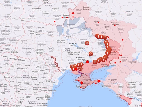 Карта боевых действий в Украине: 02.11.2022