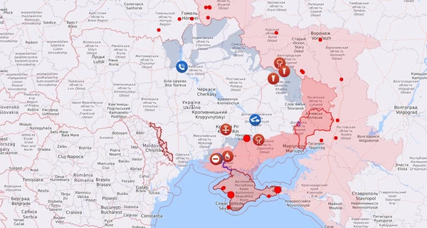 Карта бойових дій в Україні: 03.11.2022