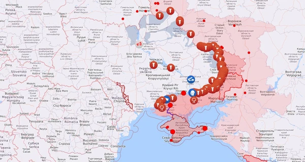 Карта бойових дій в Україні: 04.11.2022